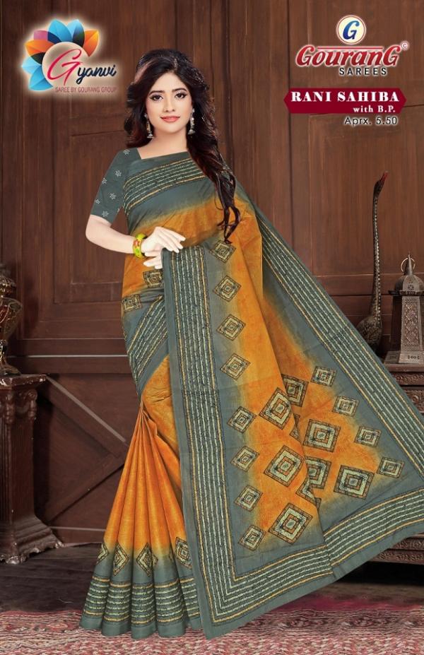 Gourang Rani Sahiba Vol-1 – Cotton Saree